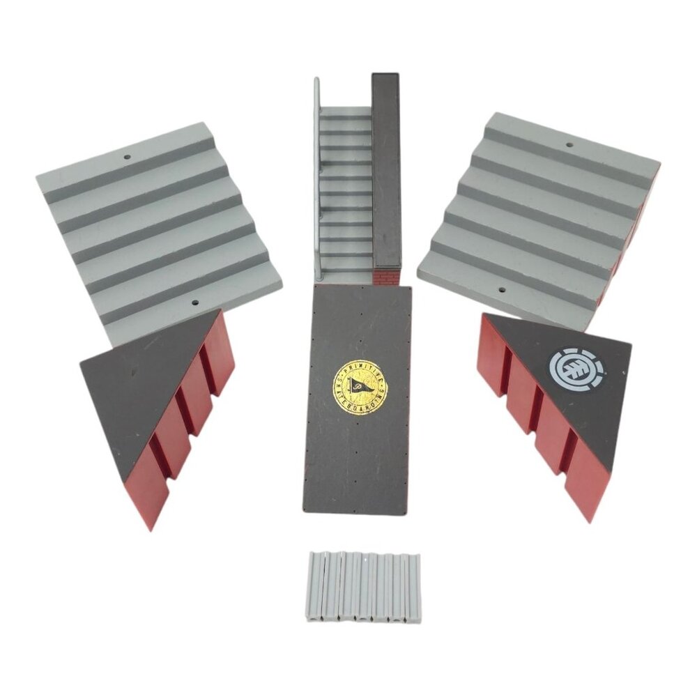 Tech Deck Fingerboard Ramp Rail Stairs Corners Connectors Mixed Lot Spin Master